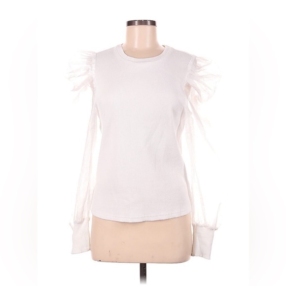 Ruffle sleeve top - Picture 1 of 4